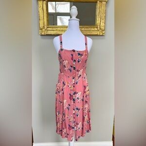 Floral Button-Down Dress